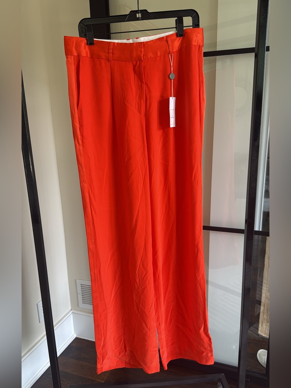 Equipment 100% Silk Wide-Leg Women's trousers NWT